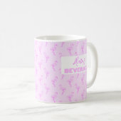 Flamingo Awake Stand op Eén been Koffiemok (Voorkant rechts)