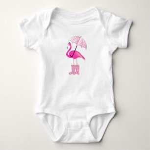 Flamingo - Baby Jersey Bodypakje Romper