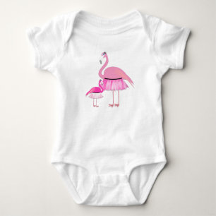 Flamingo - Baby Jersey Bodypakje Romper