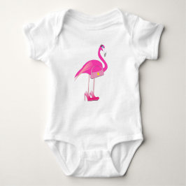 Flamingo - Baby Jersey Bodypakje Romper