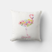 Flamingo Baby Nursery Custom Pillow Kussen (Voorkant)