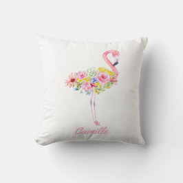 Flamingo Baby Nursery Custom Pillow Kussen