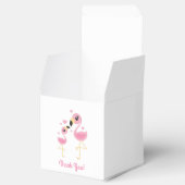 Flamingo Baby shower Cute Tropical Bedankdoosjes (Geopend)