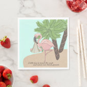 Flamingo Baby shower Servetten (Insitu)