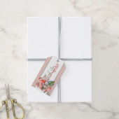 Flamingo Baby shower voorkeurtags Cadeaulabel (Met Touw)