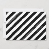 Flamingo bachelorette met reisuitnodiging kaart (Achterkant)