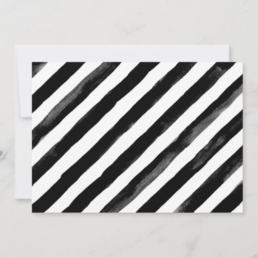 Flamingo bachelorette met reisuitnodiging kaart (Achterkant)