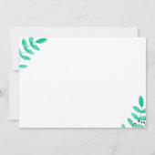 Flamingo Bachelorette Weekend Uitnodiging (Achterkant)