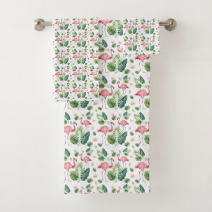 Flamingo Bad Handdoek