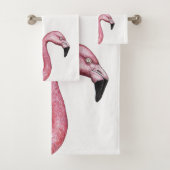 Flamingo Bad Handdoek (Insitu)