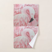 Flamingo badhanddoeken bad handdoek (Handdoek)