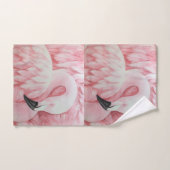 Flamingo badhanddoeken bad handdoek (Handdoek)