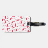 Flamingo Bagagelabel (Achterkant horizontaal)