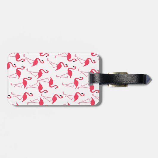 Flamingo Bagagelabel (Achterkant horizontaal)