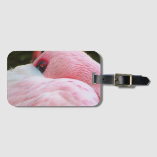 Flamingo bagagelabel