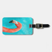 Flamingo Bagagelabel (Voorkant horizontaal)