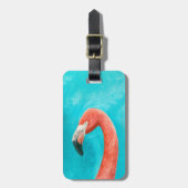 Flamingo Bagagelabel (Voorkant verticaal)