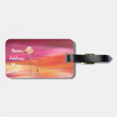 Flamingo Bagagelabel (Achterkant horizontaal)