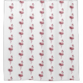 Flamingo Ballet Dancer Douchegordijn (Voorkant)