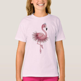 Flamingo Ballet Dancer T-shirt
