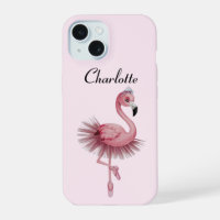 Flamingo Balletdanser Persoonlijke Hoes voor Telef