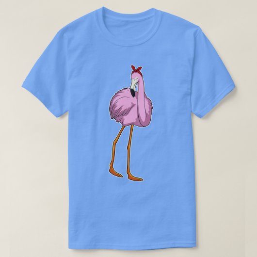 Flamingo Bandana T-shirt (Design voorkant)
