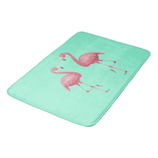 Flamingo Bath Mat (Gekanteld)