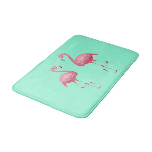 Flamingo Bath Mat (Gekanteld)
