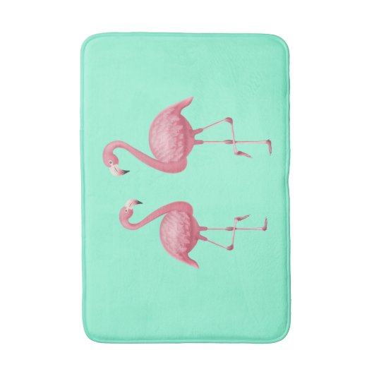 Flamingo Bath Mat (Voorkant Verticaal)