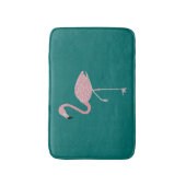 Flamingo Bathmat Badmat (Voorkant Verticaal)