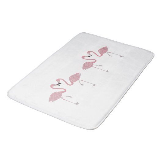 Flamingo Bathmat Badmat (Gekanteld)
