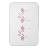 Flamingo Bathmat Badmat (Voorkant Verticaal)