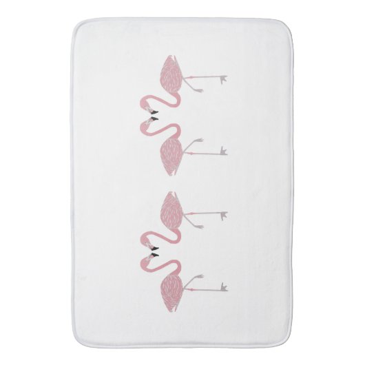 Flamingo Bathmat Badmat (Voorkant Verticaal)