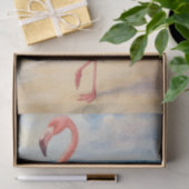 Flamingo Beach Decoupage Tissue Paper Tissuepapier (Geschenk)