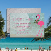 Flamingo Beach Kerstfeest uitnodiging