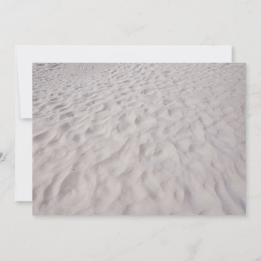 Flamingo Beach Kerstfeest uitnodiging (Achterkant)