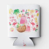 Flamingo Beach Lover Cooler (Achterkant)