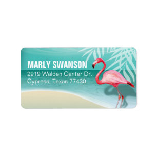 Flamingo Beach Mailing   Aqua Etiket