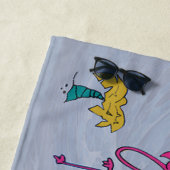 Flamingo Beach Towel Strandlaken (In situ)