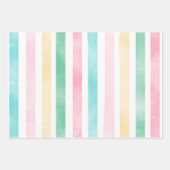 Flamingo Beach Tropische Verjaardag Inpakpapier Vel (Voorkant 3)