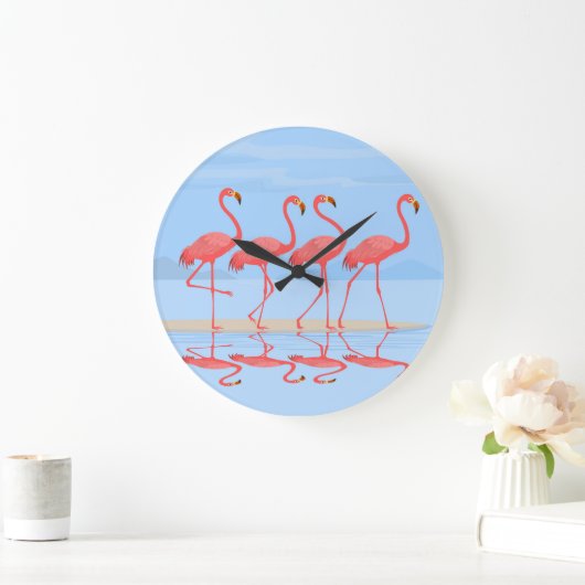 Flamingo Beach Zomer  ontwerp Grote Klok (Huis)
