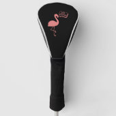 Flamingo-beenkramp Golfheadcover (Voorkant)