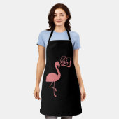 Flamingo-beenkramp Schort (Gedragen)