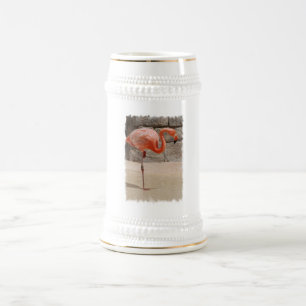 Flamingo Beer Stein Bierpul