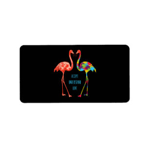 Flamingo Begrijp liefdesautisme Flamingo Etiket