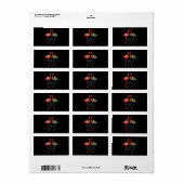 Flamingo | Begrijp liefdesautisme Flamingo Etiket (Full Sheet)