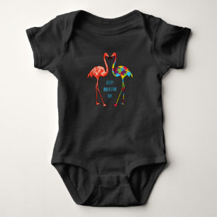 Flamingo Begrijp liefdesautisme Flamingo Romper