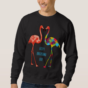 Flamingo Begrijp liefdesautisme Flamingo Trui