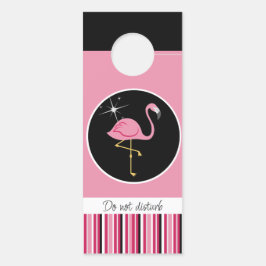 Flamingo bericht deur hanger