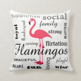 Flamingo Betekenis Kussen